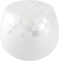 Плафон для люстр Мелодия Света Шар Шахматы Е27 матовый картинка 